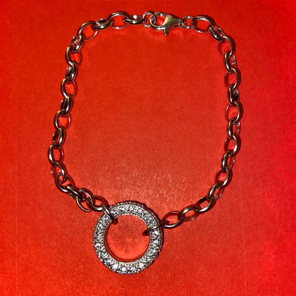 Circle Silver Bracelet 925
